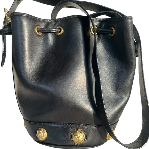 Ferragamo Lambskin Bucket Bag - Picture 1 of 9